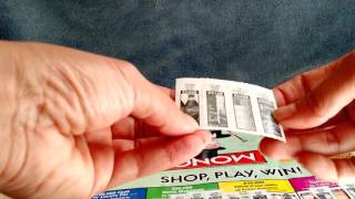 Instant Winner 1000000 2016 Monopoly Ticket Results 12 Albertsons Vons Safeway Pavilions [upl. by Luht]