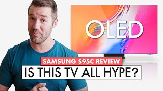 Are SAMSUNG OLEDs as GOOD as THEY SAY SAMSUNG QD OLED Review S95C TV [upl. by Dall]