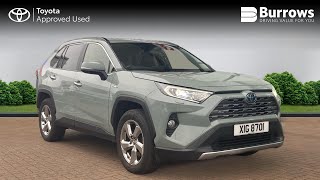 XIG8701 TOYOTA RAV4 VVTI EXCEL GREEN 2019 TOYOTA BURROWS SHEFFIELD [upl. by Ingrid703]