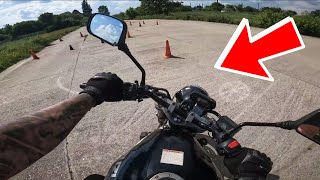 Primul MOTOVLOG din POLIGON  scoala de soferi [upl. by Parlin]