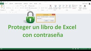 Proteger un Libro de Excel con contraseña [upl. by Aleacin]