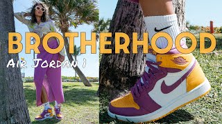 THESE JORDAN 1sDESERVE MORE RESPECT Jordan 1 Brotherhood Review and How to Style [upl. by Yajeet]