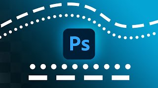 How To Create Dotted amp Dashed Lines In Photoshop 2 EASY Ways [upl. by Aicirtel47]