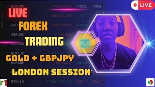 GOLD  GBPJPY Forex Trading Live  Tues 12th November  GBP Claimant Count [upl. by Catha]