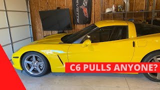 POV Pulls in my Manual Base C6 Corvette LS2 [upl. by Omar]