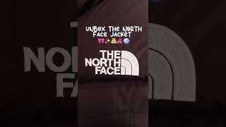 Unbox the north face jacket 🎀✨️👼🩰🪩haul unboxing thenorthface [upl. by Cristiano827]