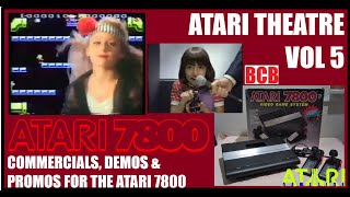 ATARI Theatre Vol 5 ATARI 7800 ProSystem Videos amp More Commercials Demos amp Promos 19862024 [upl. by Nessie341]