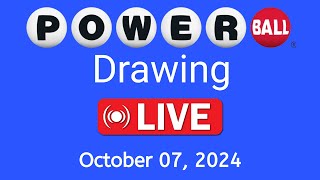 Powerball live Drawing results form Monday October 7 2024  Powerball Drawing Live [upl. by Hymen]