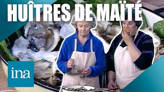 Feuilletés aux huîtres de Maïté 🦪  INA Les Recettes Vintage [upl. by Nasho394]