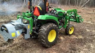 Stump Grinding with the Baumalight 1p24 [upl. by Syned492]