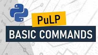 Learn how to write your first LP model on Python using PuLP [upl. by Blank430]