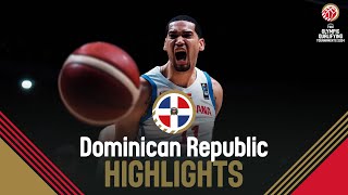 Dominican Republic 🇩🇴 Top Plays  FIBA Olympic Qualifying Tournament 2024 [upl. by Ocin]