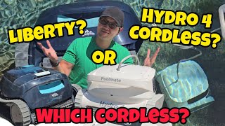 Poolmate Hydro 4 Cordless Comparison [upl. by Genaro]