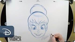 HowTo Draw Tinker Bell  Disney’s Hollywood Studios [upl. by Idel]