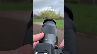 The Canon EFM 55200mm Zoom Lens on the Canon M50 Mark ii shorts [upl. by Pattin]