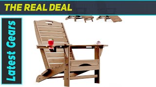 Ciokea Adirondack Chair The Ultimate Outdoor Relaxation [upl. by Euqinotna]