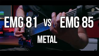 EMG 81 vs EMG 85  Metal Comparison [upl. by Auqinaj]