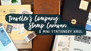 Travelers Company Stamp Caravan  Mini Stationery Haul  The Superior Labor [upl. by Deirdre900]