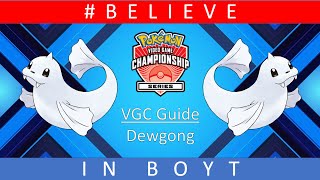 Dewgong  Reg F VGC Guide by 3x Regional Champion [upl. by Akamahs]