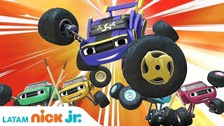 Canción Ninja  Blaze and The Monster Machines 🥋 Nick Jr  América Latina  Español [upl. by Sykes]