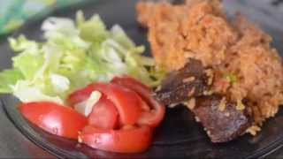 HOW TO  MAKE JOLLOF RICE GHANAIAN FOOD  ADEDE [upl. by Eohce464]