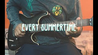 NIKI  Every Summertime  Guitar Cover [upl. by Milah486]