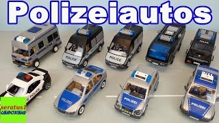 Playmobil Polizeiauto Sammlung seratus1 unboxing Einsatztruck [upl. by Aisirtap]