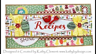 Throwback Thursday Authentique Saucy Recipe Folio Tutorial [upl. by Riorsson19]