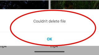 Fix couldnt delete files sd card Vivo [upl. by Sheree]