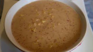 Hominy Corn and Peanut Porridge [upl. by Chamberlin]