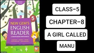 CLASS5  ENGLISH READER  CHAPTER8  A GIRL CALLED MANUIN HINDI [upl. by Eido]