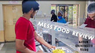 Gitam University Vishakapatnam Mess Tour amp Food review Is It Worth It  Nikonsonu [upl. by Jewell]