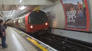 1995 Stock Arriving At Moorgate [upl. by Nospmoht]