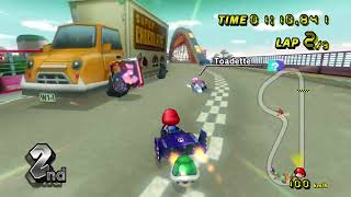 Mario Kart Wii Faraphel Custom Tracks  150cc 1 Player 09 with Baby Mario [upl. by Kelson]