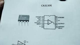 ca3130 ic workingca3130ca3130 opampca3130ic [upl. by Nylirrehs66]