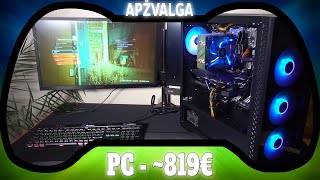 Žaidimų kompiuteris už 819€  Ką jis sugebą [upl. by Beilul704]