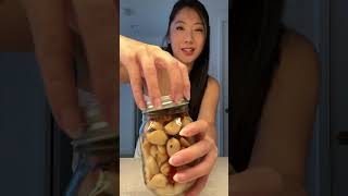 trying the pickled garlic trend [upl. by Nivlen]