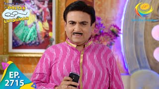 Taarak Mehta Ka Ooltah Chashmah  Episode 2715  Full Episode [upl. by Edric]