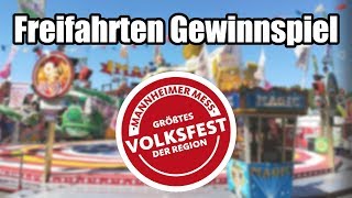 Freifahrten Gewinnspiel Mannheimer Oktobermess 2018 [upl. by Tnarg]