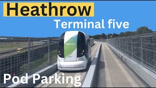 T5 Pod Parking London to Edinburgh from Heathrow T5 British Airways [upl. by Mansur920]