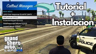 Guía Completa Instalación de Call Out Manager en LSPDFR en GTA V  Tutorial Paso a Paso [upl. by Ecnerolf3]