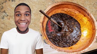 Cooking Zanzibar halwa  famous desert [upl. by Salem]