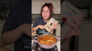 A BRAND NEW tteokbokki recipe teokbokki tomyum tomyumtteokbokki [upl. by Akinhoj743]