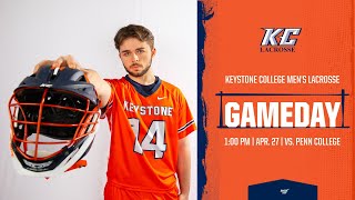 Mens Lacrosse vs Penn College  April 27 2024  KC Giants Full Game [upl. by Roche]