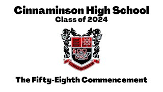 Cinnaminson High School Graduation Ceremony [upl. by Auqinihs]