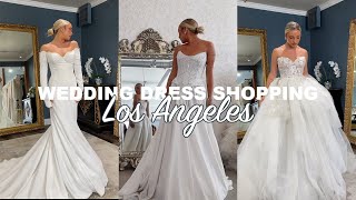 Come Wedding Dress Shopping with me in Los Angeles Galia Lahav Kinsey James [upl. by Reviere375]