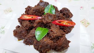 RESEP RENDANG DAGINGALA KREASI DAPURKU [upl. by Enileuqcaj]