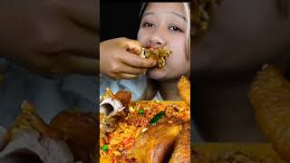 Delicious Chicken Leg Piece 🍗 mukbang eatingshow chickenlegpiece [upl. by Rusel55]