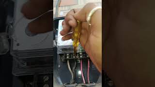 Neutral brake 1phase meter testing video 🎥youtubeshorts subscribe like viralvideo [upl. by Gridley]