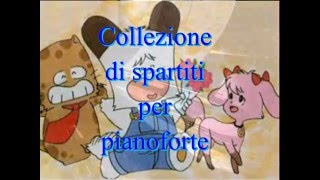 Spartiti per pianoforte PIANO CARTOONS [upl. by Dlanod537]